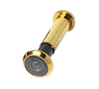 Mirilla de seguridad oculta para puerta delantera con cubiertas de privacidad, lente de vidrio óptico con visor sin obstáculos, mirilla de latón para cámara digital WiFi estrecha