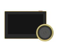 Mirilla digital HP2 (Negro/Oro)