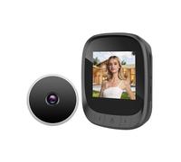 Mirilla Digital Inteligente para Puerta con Videovigilancia, Cámara de Seguridad con Pantalla de 2,4" y Batería de Litio Integrada.