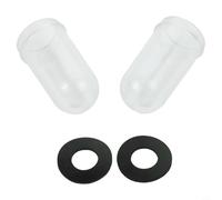 Mirilla para válvulas Hayward SP0710 SP0710X con junta, visor en línea para comprobación de retrolavado de válvula multipuerto (2 piezas)
