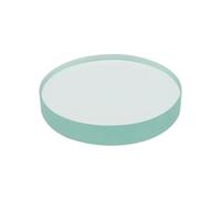 Mirilla redonda de borosilicato, espejo de caldera, brida de tubería, piezas de válvula, lente de observación, 1 pieza(80x15mm)