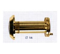 Mirillas opticas M61698 - Mirilla superviewer con tapa 25-45 normal dorada