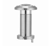 Mirillas para puerta, mirilla de puerta, mirilla de 200 grados, con cubierta de privacidad giratoria resistente para hogar, oficina, hotel (Brushed)