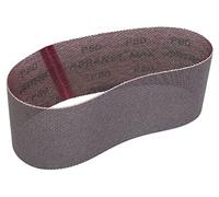 Mirka Abranet Max banda de lijado 100x610 mm grano P80 2 piezas | Banda de lijado P80 para lijadoras manuales ideal para madera fibra vidrio y decapado pintura limpieza eficaz