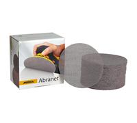 Mirka Abranet Net Disc / 6 pulgadas/Grit 1000 / Discos de lija de papel de lija con gancho y bucle/lijado sin polvo / 50 piezas / 9A-241-1000