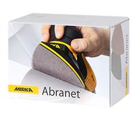 Mirka Abranet red delta discos de lijado para lijadoras triangulares 100x152x152 mm cierre adhesivo/grano P100 / 50 uds. / para lijar madera, masilla, barniz, plástico / 5421905010