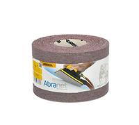 Mirka Abranet rollo de lijado neto 115 mm x 25 m cierre adhesivo/grano P120 / 1 rollo/para lijar madera, masilla, barniz, plástico / 5454400112