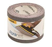 Mirka Abranet rollo de lijado neto 93 mm x 10 m cierre adhesivo/grano P180 / 1 rollo/para lijar madera, masilla, barniz, plástico / 545BQ001183R