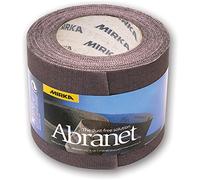 Mirka Abranet rollo de lijado neto 75 mm x 10 m cierre adhesivo/grano P320 / 1 rollo/para lijar madera, masilla, barniz, plástico / 545BI001323R