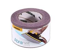 Mirka Abranet rollo de lijado neto 75 mm x 10 m Velcro / grano P180 / 1 rollo / para lijar madera, masilla, barniz, plástico / 545BI001183R