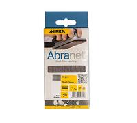Mirka Abranet tiras de lijado de malla 70x125 mm Velcro / grano P180 / 10 piezas / para lijar madera, masilla, barniz, plástico / AE149F1018