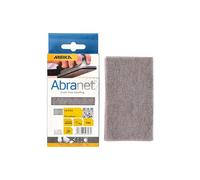 Mirka Abranet tiras de lijado de malla 70x125 mm cierre adhesivo, grano P80, 10 piezas, para lijar madera, masilla, barniz, plástico, AE149F1080