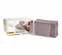Mirka Abranet tiras de lijado de malla 81x133 mm cierre adhesivo/grano P320 / 50 piezas/para lijar madera, masilla, barniz, plástico / 5417805032