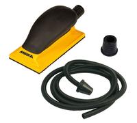 MIRKA Bloque de Mano 70 X 125MM 13-Loch Adhesivo Amarillo Con Tubo Flexible 4m