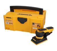 Mirka DEOS II 353 lijadora orbital en maletín 81x133mm 300 W lijadora de baja vibración para el lijado sin polvo de madera, tabiquería seca y metal con papel de lija velcro / MID3534044CA