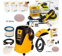 Mirka Deros 125/150mm 5mm + Aspiradora 1025L PC + Roundykit - KIT1625WOMDE-K