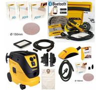 MIRKA DEROS 125/150Mm 5Mm + Aspiradora 1230 L AFC + RoundyKit KIT1621WOMDE