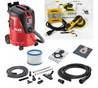 MIRKA Deros 150mm 5mm Con Flex Vce 26 L M C Aspiradora Como KIT1625WOMDE