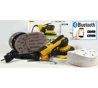 Mirka Deros 650CV Elektro-Exzenterschleifer 150mm Hub 5mm + 50 Discos de Lijado