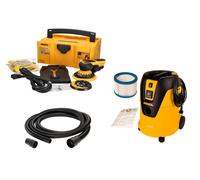 MIRKA Deros 125/150mm 5mm + Aspiradora 1025L PC + Roundykit KIT1625WOMDE