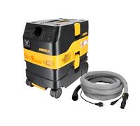 Mirka DEXOS 1217 M AFC/Aspirador Industrial Clase M/Aspirador Agua y Polvo 17 l/Limpieza automática del Filtro/Manguera de 4 m y Manguito