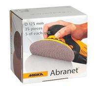 Mirka Discos Abrasivos Abranet 125 Mm Grip P120 Piezas 50