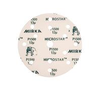 MIRKA Microstar 150MM Discos de Lijado 15L Adhesivo P800-P2500