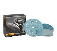 Mirka Galaxy papel de lija epoxi 125mm velcro grano 320 para el lijado de resina epoxi, madera, epoxi, rivertable / 50 unidades discos de lijado