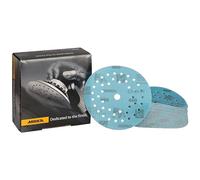 Mirka Galaxy papel de lija epoxi 125mm velcro grano 400 para el lijado de resina epoxi, madera, epoxi, rivertable / 50 unidades discos de lijado