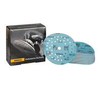 Mirka Galaxy papel de lija epoxi 125mm velcro grano 500 para el lijado de resina epoxi, madera, epoxi, rivertable / 50 unidades discos de lijado