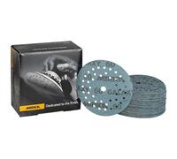 Mirka Galaxy papel de lija epoxi 125mm cierre adhesivo grano 60 para el lijado de resina epoxi, madera, epoxi, rivertable / 50 uds. discos de lijado