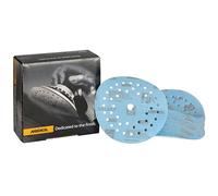 Mirka Galaxy papel de lija epoxi 125mm cierre adhesivo grano 800 para el lijado de resina epoxi, madera, epoxi, rivertable / 50 uds. discos de lijado