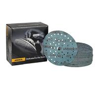 Mirka Galaxy papel de lija epoxi 150mm cierre adhesivo grano 40 para el lijado de resina epoxi, madera, epoxi, rivertable / 50 uds. discos de lijado