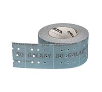 Mirka Galaxy - Rollo de lijado perforado de 2.75 x 33.5 pies, grano 80, 146 hojas/rollo (2.75 x 2.75 pulgadas), abrasivo de alta calidad para resina epoxi, madera, metal, tecnología de autoafilado