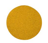 Mirka Gold Papel de lija universal Ø 77mm cierre adhesivo P80, 50 piezas/Para lijar yeso, masilla, aglomerado, madera, laca