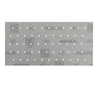 Mirka Iridium papel de lija Premium 115x230mm cierre adhesivo 55-agujero, grano 60, 50 piezas/Para lijar laca, masilla, imprimación, madera, acero, materiales minerales, plástico