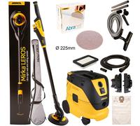 Mirka Leros Pared Y Lijadoras de Techo + Aspiradora 1230L PC KIT1802CDMDE +
