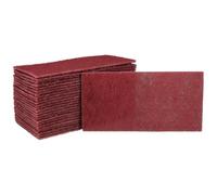 Mirka Mirlon Total 25 uds Vellón abrasivo Very Fine Grano 360 Almohadillas abrasivas, vellón abrasivo para lijar, desoxidar, lijar, pulir madera, metal, plástico, acero inoxidable