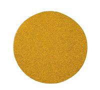 Mirka Papel de lija Gold Ø 77 mm cierre adhesivo P320 50 piezas | Papel de lija universal P320 cierre adhesivo ideal para yeso masilla aglomerado madera laca uso profesional y duradero