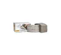 Mirka papel de lija Iridium 81x133mm cierre adhesivo 54 agujeros | Papel de lija premium grano 320 para lacar masilla imprimación madera acero plásticos limpieza y decapado