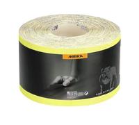 Mirka - Rollo de papel de lija de óxido amarillo grano 240, 50 m