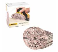 Mirka Ultimax Ligno Ø 125mm discos de lija cierre adhesivo Multifit/grano 40/50 piezas/multiperforación/para lijar superficies de madera