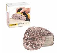 Mirka Ultimax Ligno Ø 125mm discos de lija cierre adhesivo Multifit/grano 60/50 piezas/multiperforación/para lijar superficies de madera