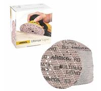 Mirka Ultimax Ligno Ø 125mm discos de lija cierre adhesivo Multifit/grano 80/100 piezas/multiperforación/para lijar superficies de madera