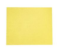 Mirka Yellow Papel de Lijar Hojas de Lijado / 230x280mm / P80 / 25 pcs / Lijado de madera dura, madera blanda, pintura, masilla, plástico