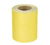 Mirka Yellow Rollo de papel de lija / 93mm x 5m / 1 rollo / P240 /Lijado de madera dura, madera blanda, pintura, masilla, plásticos