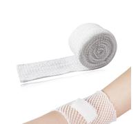 MIRKUZI Cinta y tape 1 vendaje de malla elástica, vendaje tubular, vendaje de gasa hidrófila (3,8 cm x 2 m), vendaje elástico