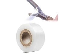 MIRKUZI Lazos de torcedura para jardinería, Un rollo de cinta de injerto, de 3 cm x 200 m, autoadhesiva, resistente a la humedad, para injerto y reparación de árboles frutales
