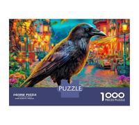 Mirlo común Rompecabezas 1000 Piezas,Puzzle Difícil para La Familia - Tiempo De Calidad Y Diversión 52x38cm/1000pcs