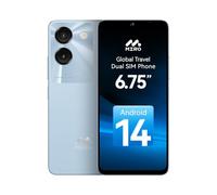 MIRO Smartphone ultraligero de pantalla grande de 6.75 pulgadas de 192 g, 4G, 64 GB + 1 TB de almacenamiento expandible, cámara dual AI de 13 MP frontal de 5 MP, batería de 4900 mAh, conector de